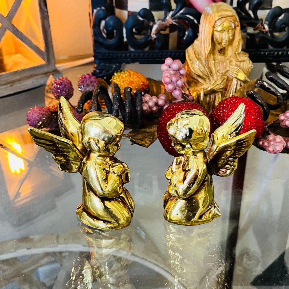 ❌GIFTED❌Mid-century porcelain angels - Picture 8 of 10
